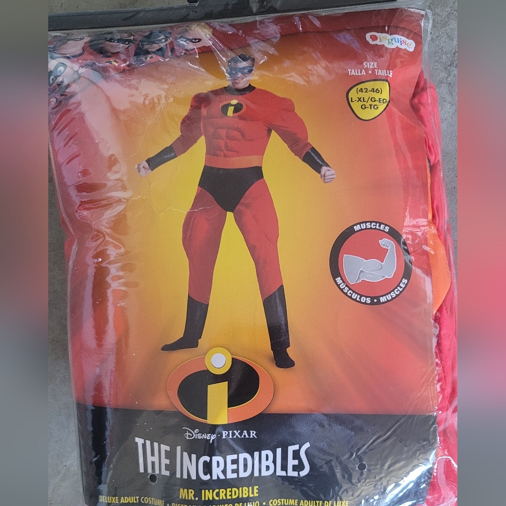 Disguise The Incredibles Mr. Incredible Costume - Red and Black